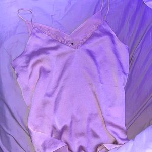 Express tank top silk lace